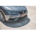 Накладка сплиттер на передний бампер на Seat III Cupra / FR рестайл